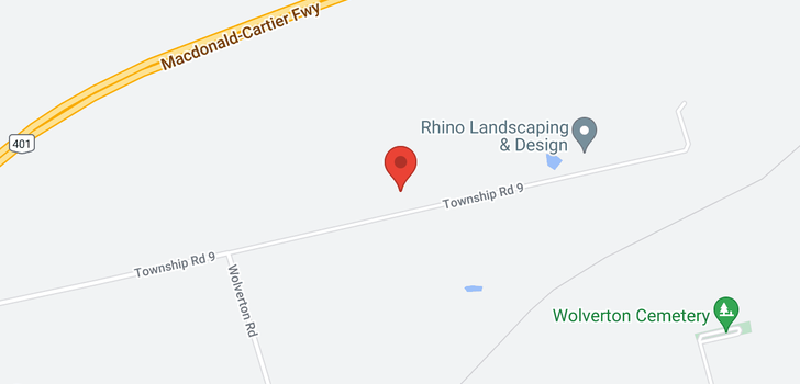 map of 847289 Township Rd 9 Road